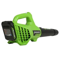 24V Axial Blower 90 MPH - 320 CFM, 2.0Ah USB Battery and Charger Included