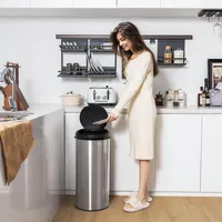 8 Gallon Automatic Trash Can Touchless Motion Sensor Waste Bin Battery Operated
