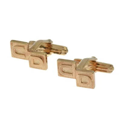 Pre-loved Cd Logo Cuff Links