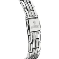Swiss Made Stainless Steel Watch In Silver