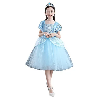 Princess Cinderella Girl Costume