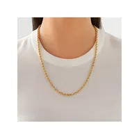 55cm (22") Rope Chain In 10kt Yellow Gold