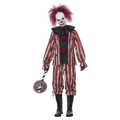 Nightmare Clown Man Costume