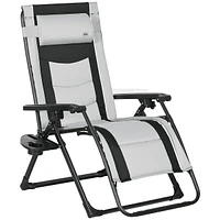 Zero Gravity Chair W/ Padded Seat, Foldable Lounge