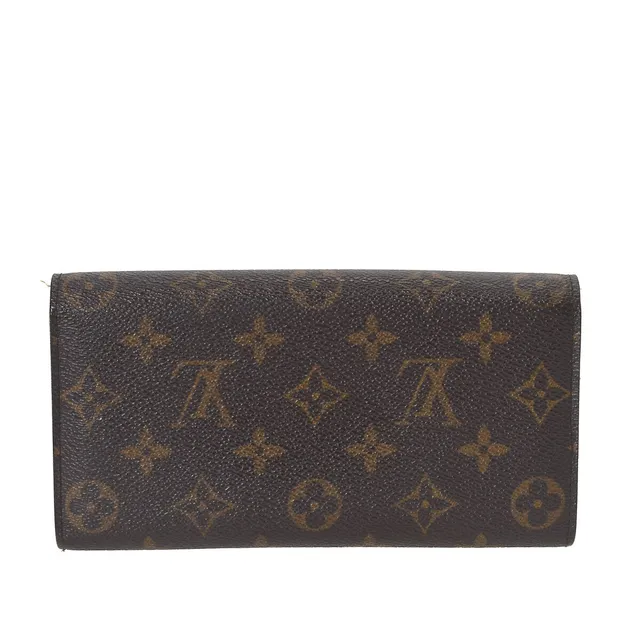 Louis Vuitton Curieuse Brown Canvas Wallet (Pre-Owned)