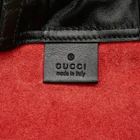 Pre-loved Gucci Logo Backpack