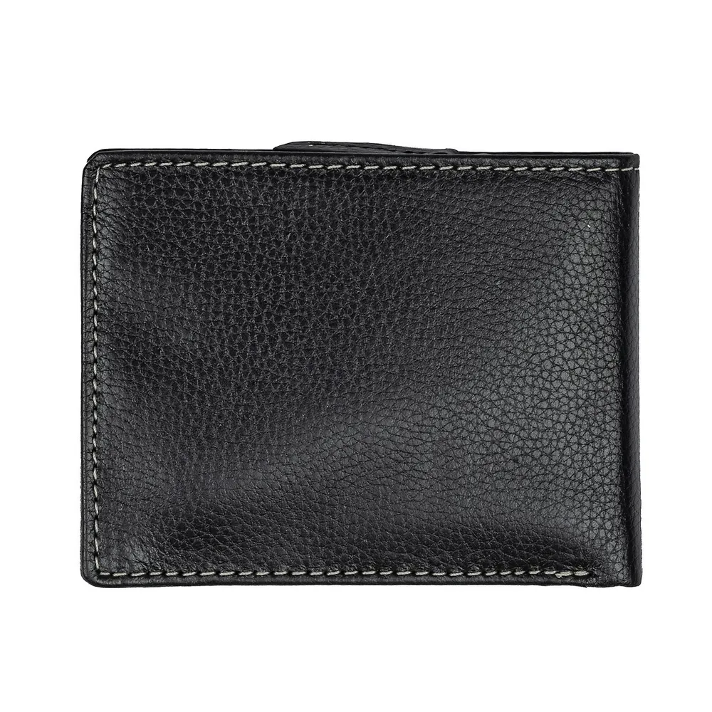 Mens Slim Fold With Coin Pocket