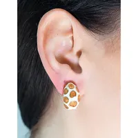 Giraffe Print Earrings