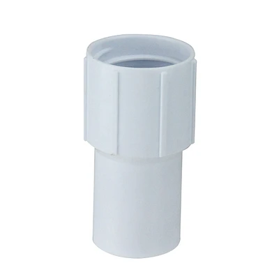 3.5" White Cuff For Swimming Pool Or Spa 1.25" Vacuum Hose