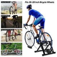 Bike Trainer Bicycle Exercise Stand W/ 8 Levels Resistance