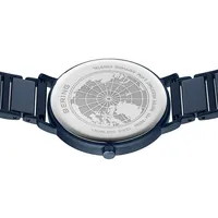 Men's Titanium Stainless Steel Watch In Blue/blue