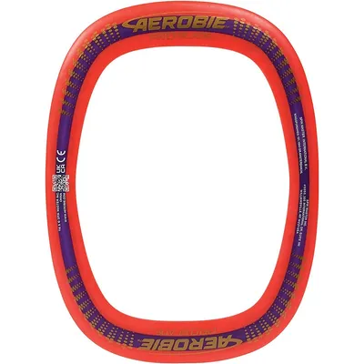 Aerobie Pro Blade, Outdoor Flying Disc Self Leveling Throw Ring For Ages 5+, Red