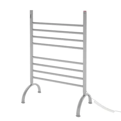 Essentia Obt 8 Bar Towel Warmer With Integrated On-board Timer In Brushed Stainless Steel
