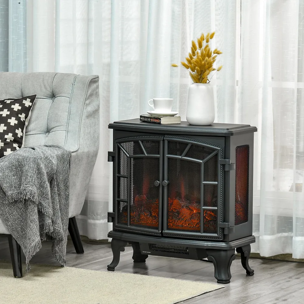 HOMCOM 25 Freestanding Electric Fireplace | Southcentre Mall