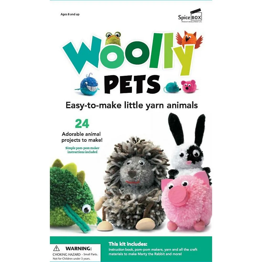How to Make 3 Easy Yarn Animals - BeKnitting Pom Pom Kit