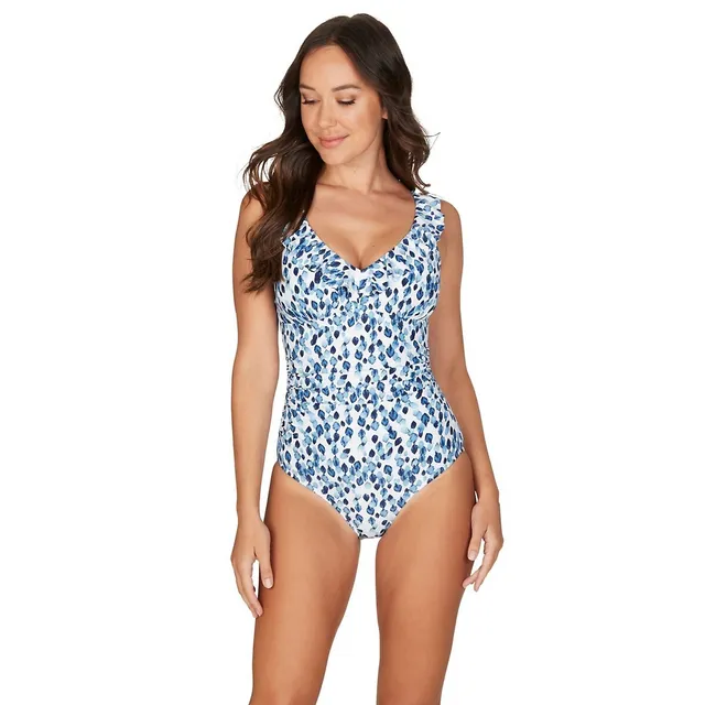 EMERALD Plunge One-piece Swimsuit