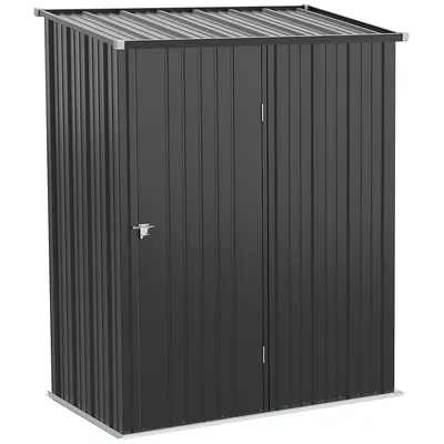 5'x3' Outdoor Storage Shed Steel Garden Shed