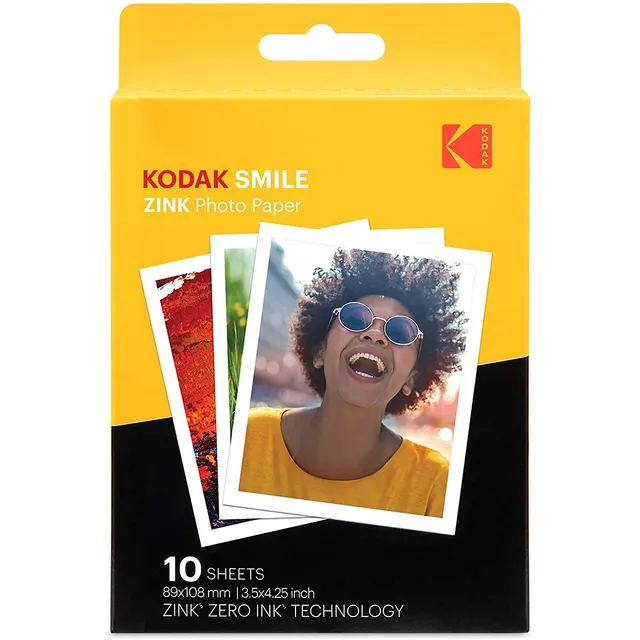 Kodak Smile Classic Digital Instant Camera With Bluetooth W/ 10