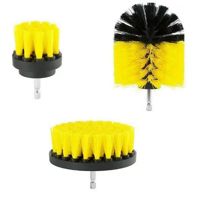 kitchen cleaning drill brush, drill bit scrubbing brush, used to clean pool tiles, sinks, bathtubs, tiles