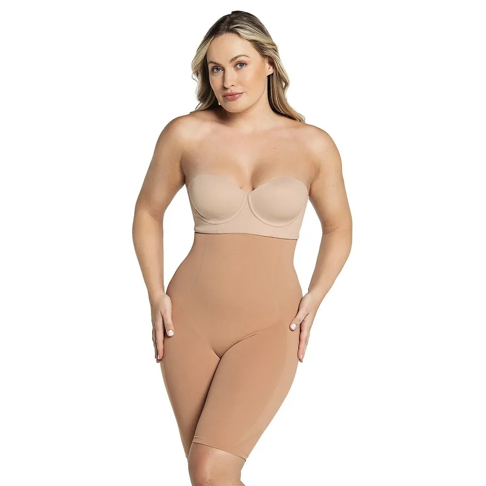 Leonisa Well-Rounded Invisible Butt Lifter Shaper Short