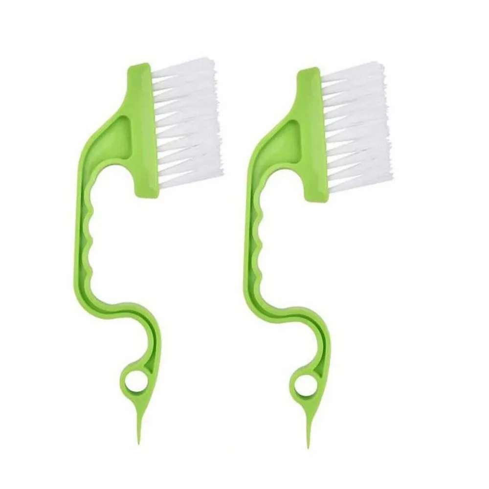 2pcs/set Glass Cleaning Brush & Gap Brush For Countertop