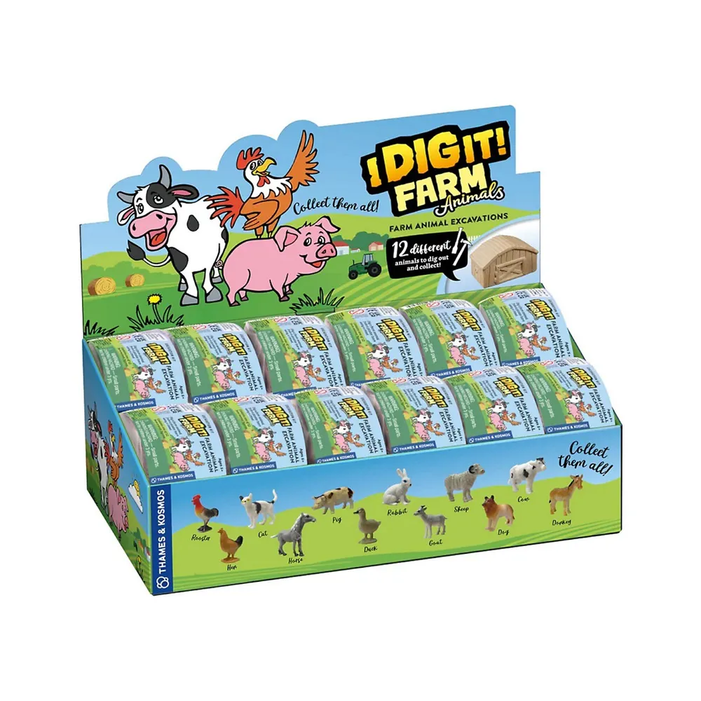 I Dig It! Farm Animals (asst.) (one Per Purchase)