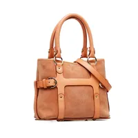 Pre-loved Suede Leather Satchel
