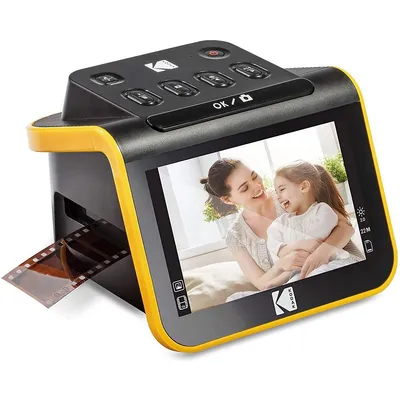Slide N Scan Film And Slide Scanner With Large 5” Lcd Screen,Negatives & Slides 35mm, 126, 110 Film Negatives & Slides To High Resolution 22mp Jpeg Digital Photos
