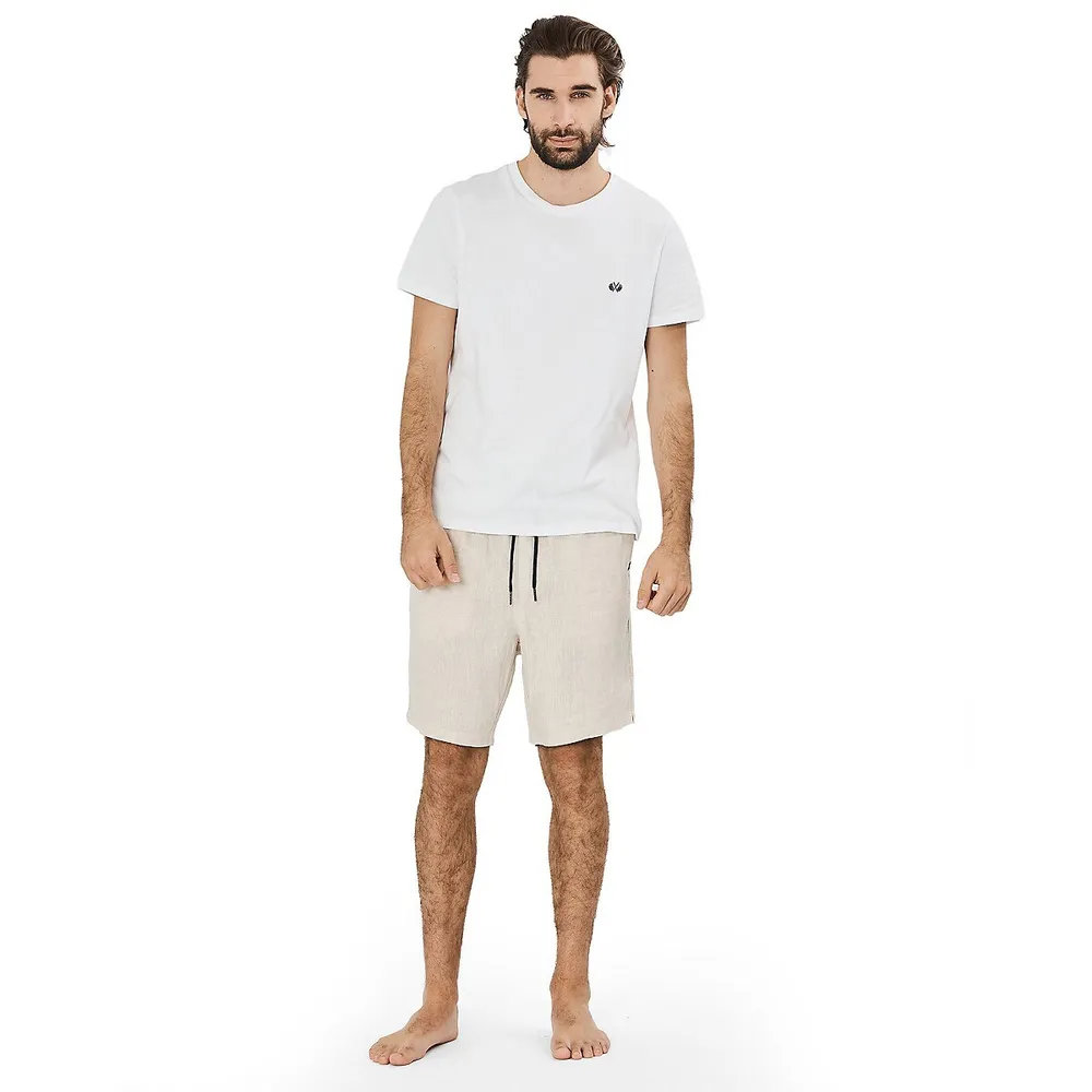 Sand Linen Shorts