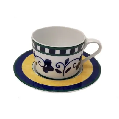 Tea Cup And Saucer Set Of 4 - Firenze