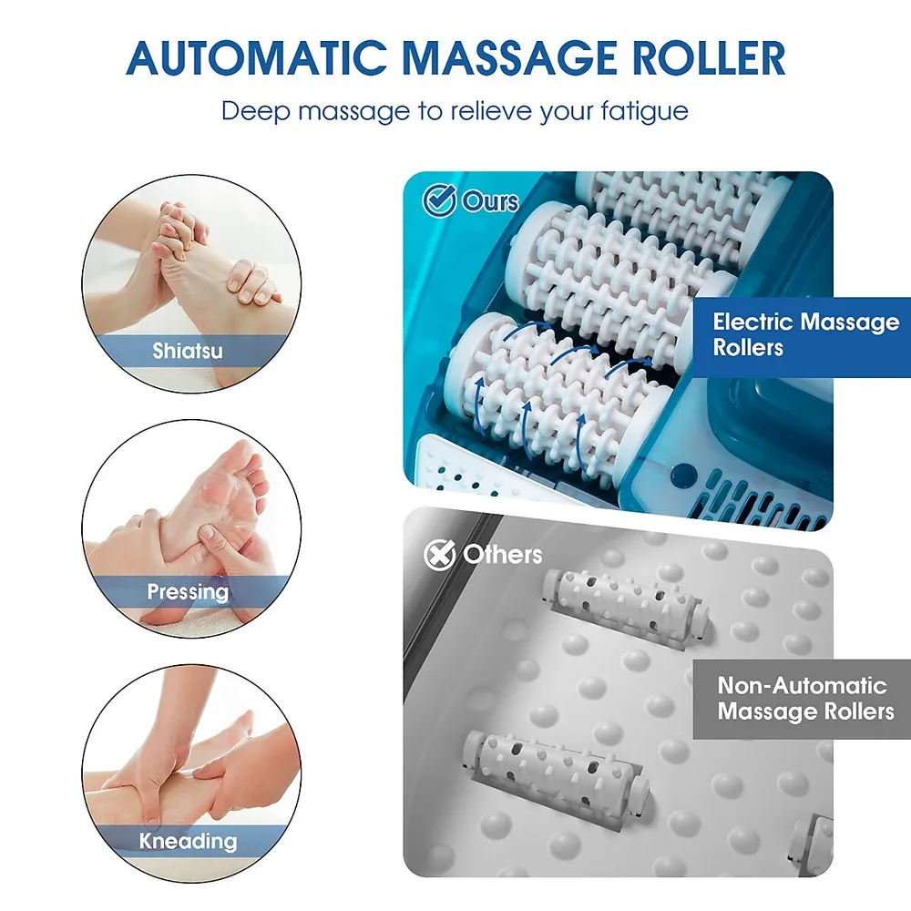 Gaiam Restore Hot & Cold Foot Roller, Massage, Recovery, Muscle