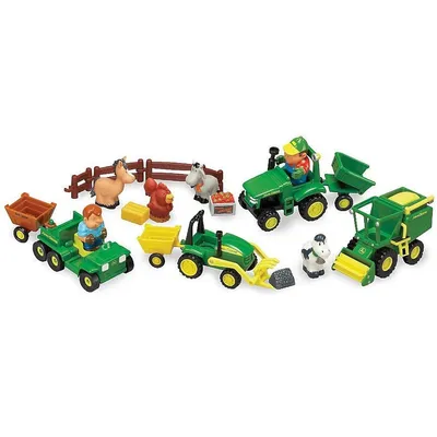 John Deere 1st Farming Fun - Fun On The Farm Toddler Tractor Set
