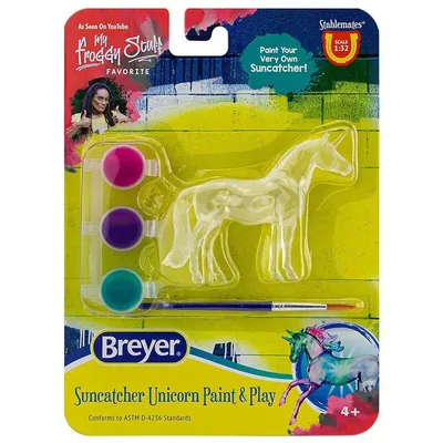 Suncatcher Unicorn Paint & Play - Assorted (one Per Purchase)