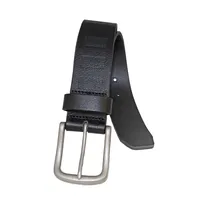 Centre Emboss Italian Leather Belt
