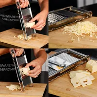 Multi-purpose Slicer And Grater With Removable Attachments