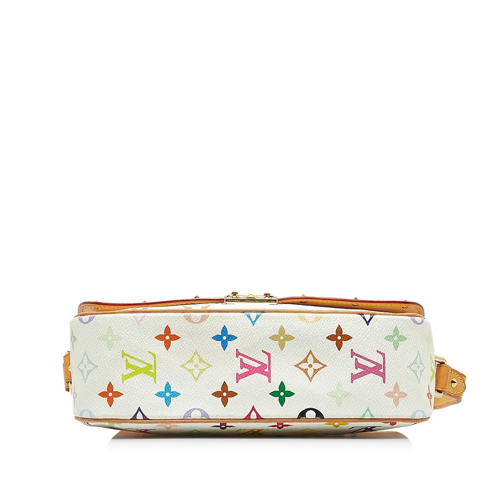 Louis Vuitton Sologne Monogram Multicolore White