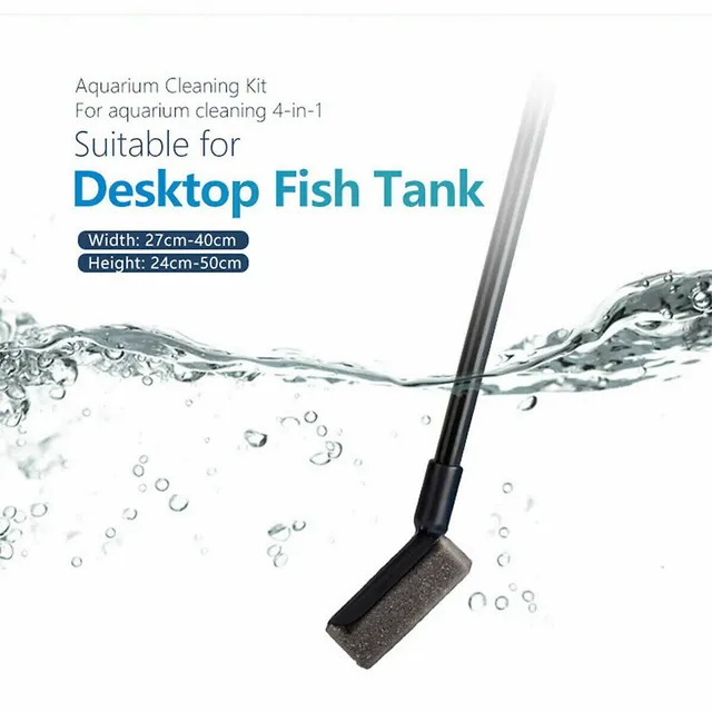 EZONEDEAL 4 in 1 Aquarium/Fish Tank Cleaning Tools Fish Tank