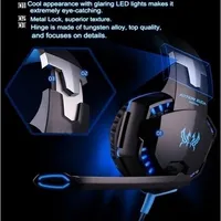 Hifi Pro Gaming Headset With Microphone Led For Pc Laptop Ps4 Ps5