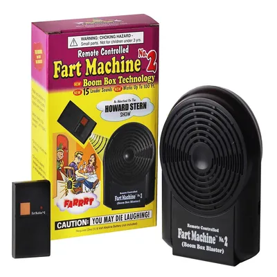 Remote Control Wax, Fart Machine No.2 Funny Joke Gift