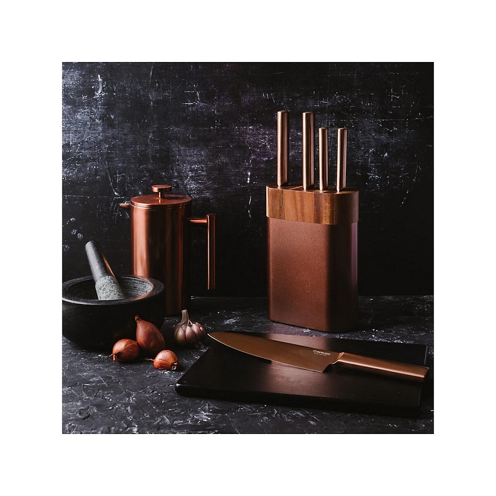 Cuisine::pro® Daisho™ Nara 6 Piece Knife Block Copper – Cuisine::pro® USA