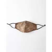 Herringbone: Triple Layer Silk Blend and 100% Mulberry Unisex Face Mask | Insert Pocket & Nose Wire