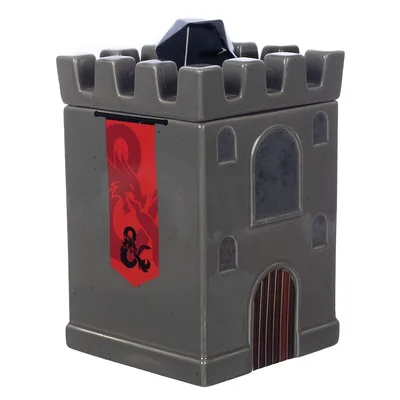 Dungeons & Dragons Role Play Game Custom Ceramic Sculpted Cookie Jar
