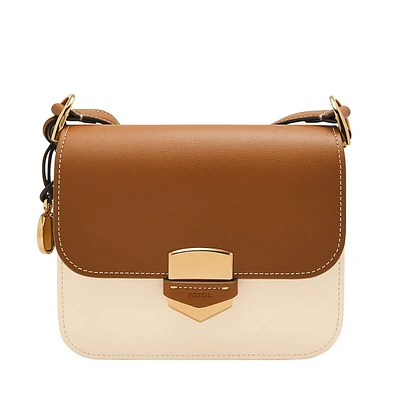 Women's Lennox Smooth Cowhide Leather Flap Crossbody
