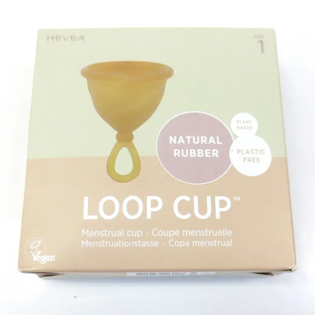 Hevea Natural Rubber Loop Cup Menstrual Cup