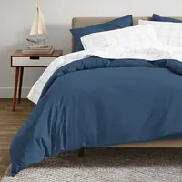 Organic Cotton Duvet Cover Set - Smooth Sateen Weave Warm & Luxurious Eco-friendly