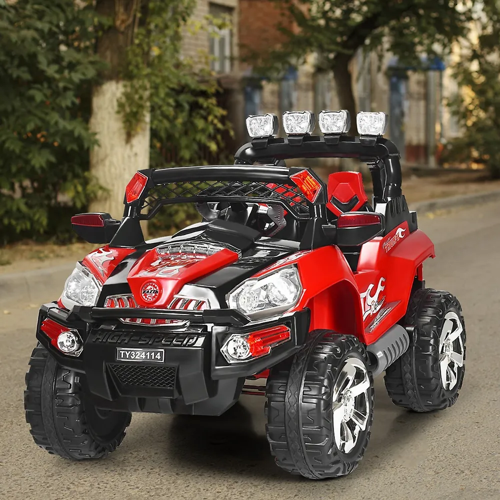 Costway 12v Kids Ride On Car 2 Seater Truck Rc Electric Vehicles W