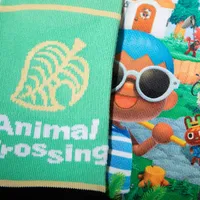Nintendo Animal Crossing New Horizon Beach Adult Crew Socks