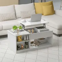 Lift-top Coffee Table Modern Cocktail Table With Lift Tabletop For Home Office