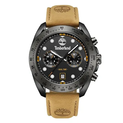 Men's Carrigan Dual Time Black Watch TDWGF2230501
