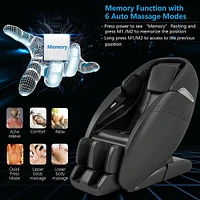 Full Body Zero Gravity Sl Track Massage Chair W/ Negative Ion Generator